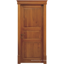 Europeo al estilo de puerta de madera sólida (ED015)